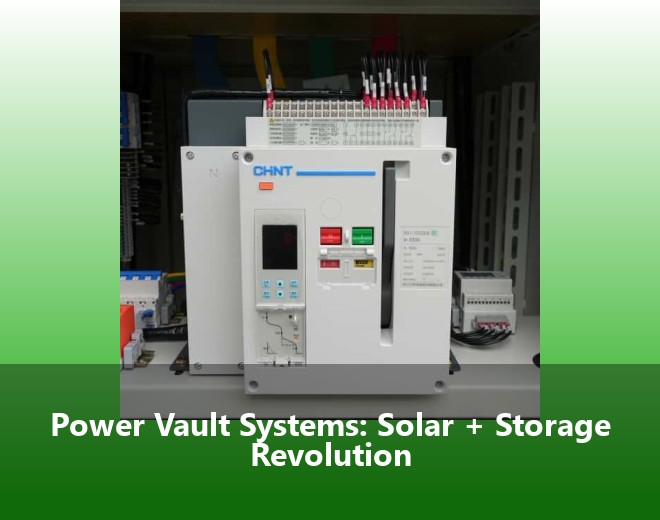 Power Vault Systems: Solar + Storage Revolution